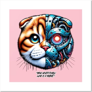 A Cat is Robot Posters and Art